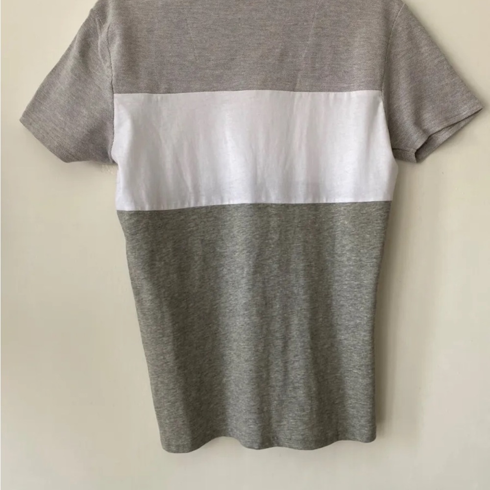 Mens 2nd Chapter Grey White Waffle T-Shirt Size S - Picture 3 of 3